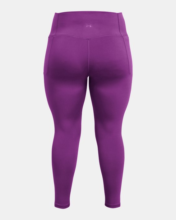 Women's UA Meridian Leggings, Purple, pdpMainDesktop image number 5